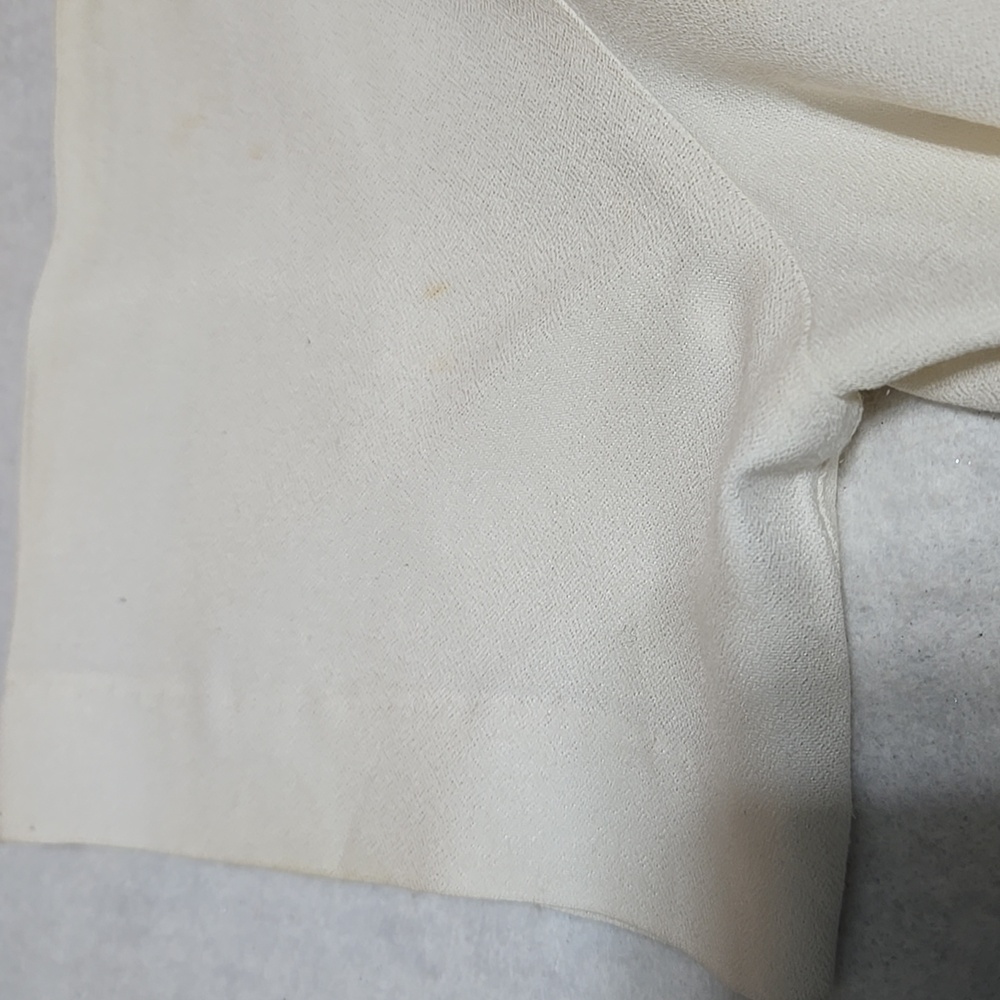 S.L. Fashions Cream Button-Down Maxi Dress, Size 20 - Picture 10 of 16